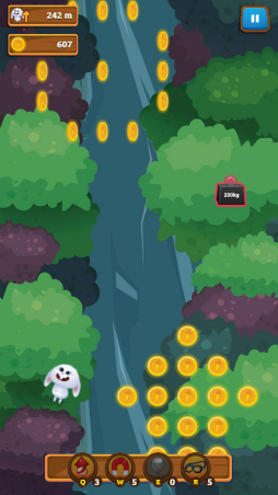 画像ギャラリー No.001のサムネイル画像 / 「ウサギさんジャンプ」がゲームセンターNEO for スゴ得で配信開始