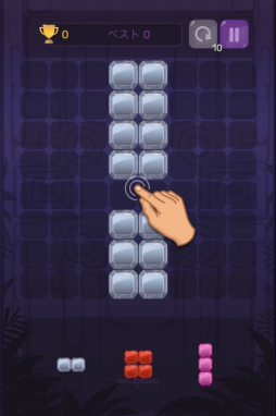 画像ギャラリー No.001のサムネイル画像 / 「ブロッククエスト8×8」がゲームセンターNEO for スゴ得で配信