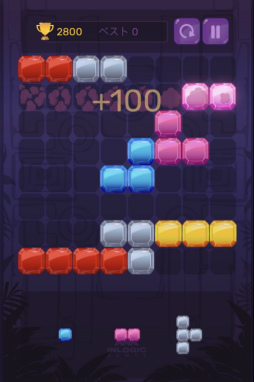 画像ギャラリー No.002のサムネイル画像 / 「ブロッククエスト8×8」がゲームセンターNEO for スゴ得で配信