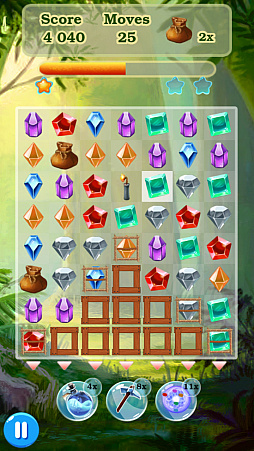 画像ギャラリー No.001のサムネイル画像 / 「森の宝石パズル」が“ゲームセンターNEO for スゴ得”で配信