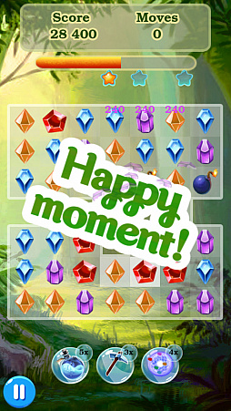 画像ギャラリー No.004のサムネイル画像 / 「森の宝石パズル」が“ゲームセンターNEO for スゴ得”で配信