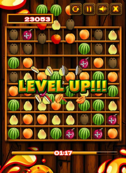 画像ギャラリー No.002のサムネイル画像 / 「ゲームセンターNEO for スゴ得」で“フルーツマッチパズル”が配信開始