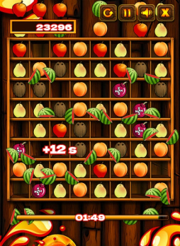 画像ギャラリー No.003のサムネイル画像 / 「ゲームセンターNEO for スゴ得」で“フルーツマッチパズル”が配信開始