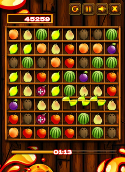 画像ギャラリー No.004のサムネイル画像 / 「ゲームセンターNEO for スゴ得」で“フルーツマッチパズル”が配信開始