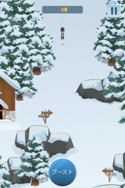 画像ギャラリー No.002のサムネイル画像 / 「ゲームセンターNEO for スゴ得」アクションゲーム“スキーキング”を配信開始