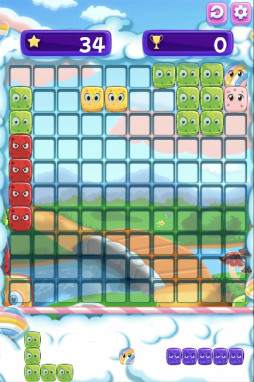 画像ギャラリー No.001のサムネイル画像 / 「ゲームセンターNEO for スゴ得」にパズルゲーム“グミパズル10×10”をリリース