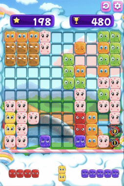 画像ギャラリー No.002のサムネイル画像 / 「ゲームセンターNEO for スゴ得」にパズルゲーム“グミパズル10×10”をリリース