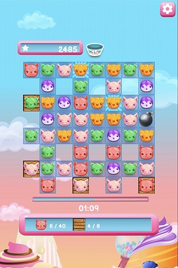 画像ギャラリー No.004のサムネイル画像 / ゲームセンターNEO for スゴ得,「ゼリーパズル」をリリース