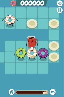 画像ギャラリー No.003のサムネイル画像 / 「コーヒードーナツパズル」をゲームセンターNEO for スゴ得で配信開始