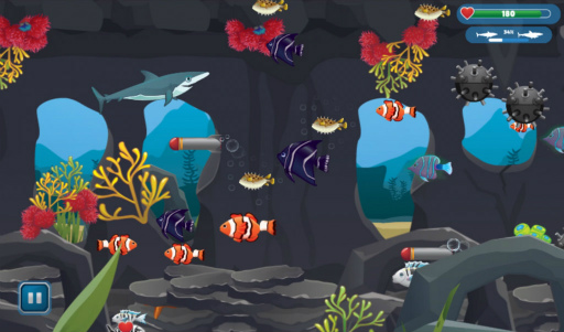 画像ギャラリー No.004のサムネイル画像 / ゲームセンターNEO for スゴ得,「アングリーシャーク」を配信