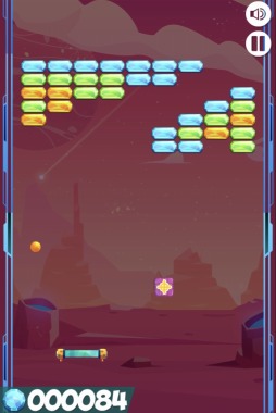 画像ギャラリー No.002のサムネイル画像 / ゲームセンターNEO forスゴ得,「スペースブロック崩し」を配信開始