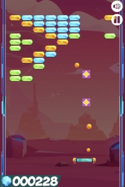 画像ギャラリー No.003のサムネイル画像 / ゲームセンターNEO forスゴ得,「スペースブロック崩し」を配信開始