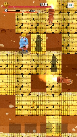 画像ギャラリー No.003のサムネイル画像 / 愛する女性のためにハニワを掘り起こす「ハニワほるほる」がリリース