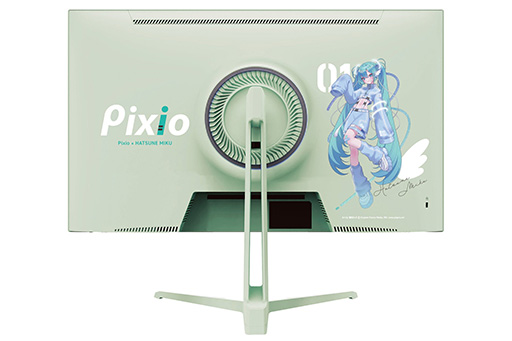画像ギャラリー No.003のサムネイル画像 / 初音ミクのイラストをあしらったコラボモデルの27型1440pゲーマー向け液晶ディスプレイが今冬発売