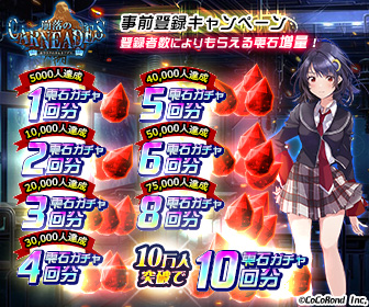 ���������꡼ No.003�Υ���ͥ������ / ���ޥ۸����������饤��RPG�������CARNEADES�פλ�����Ͽ�����ڡ��󤬥������ȡ���Ͽ�Կ��˱����ƥ�����˻Ȥ���ȼ��Сɤ�ץ쥼���