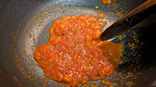 画像ギャラリー No.005のサムネイル画像 / 伝説のバカゲー「炎の料理人クッキングファイター好」に出てきた,活火山麻婆豆腐を作る。俺のコラボカフェ:Menu 076