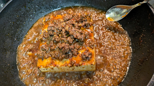 画像ギャラリー No.007のサムネイル画像 / 伝説のバカゲー「炎の料理人クッキングファイター好」に出てきた,活火山麻婆豆腐を作る。俺のコラボカフェ:Menu 076