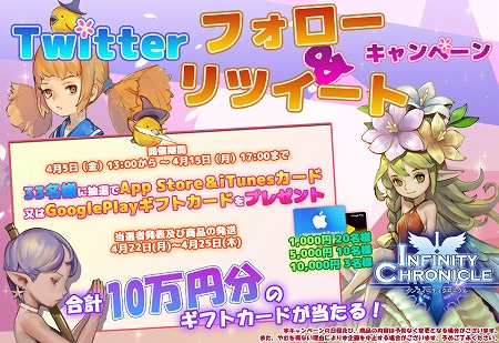 画像ギャラリー No.003のサムネイル画像 / 「インフィニティクロニクル」,事前登録者数が5000人を突破
