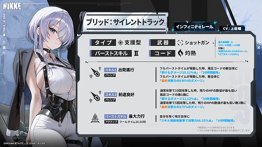 画像ギャラリー No.006のサムネイル画像 / 「NIKKE」,最新バージョン「TERMINUS TICKET」を本日実装。ディーゼル:ウィンタースイーツ,ブリッド:サイレントトラックが登場