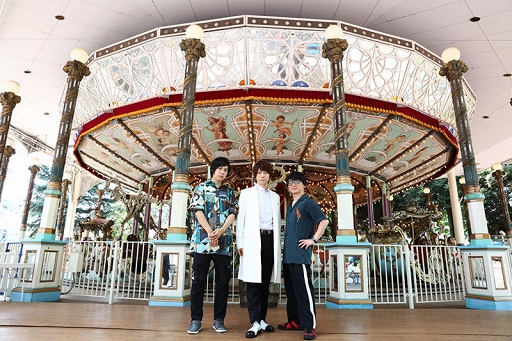 画像ギャラリー No.003のサムネイル画像 / 羽多野さんらが100年以上の歴史を持つ回転木馬を堪能! 移動遊園地を舞台にした「幻想マネージュ」初イベントをレポート