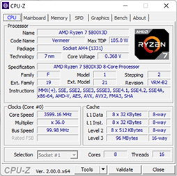 L3åܤΡRyzen 7 5800X3Dפϡ1216ΥϥCPU廊륲ǽͭΤ