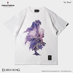 画像ギャラリー No.001のサムネイル画像 / 「ELDEN RING」のDLC「SHADOW OF THE ERDTREE」より,聖女トリーナを描いたTシャツが登場。7月の発売に向けて予約受付を開始