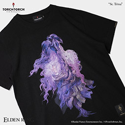 画像ギャラリー No.005のサムネイル画像 / 「ELDEN RING」のDLC「SHADOW OF THE ERDTREE」より,聖女トリーナを描いたTシャツが登場。7月の発売に向けて予約受付を開始