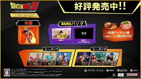 ꡼ No.019Υͥ / ֥ɥ饴ܡZ KAKAROT׺ǿDLC-DAIMA- ⳦ PART1פ꡼طʥեåɽ򶯲Steam HDǤۿ