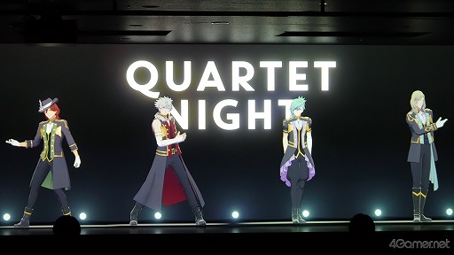 QUARTET NIGHTϤˤCG STAR LIVEQUARTET NIGHT LIKE A GAME١׳Ť˿ݾϺ˥åꡪLOVE򴶤ǥθݡ