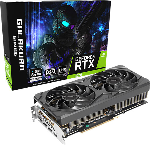 GALAKURO GAMINGޥ˥кRTX 3070ܥɤȯ