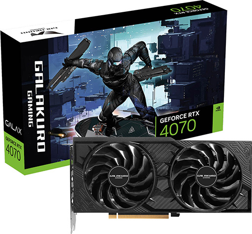 3ǯݾڤGALAKURO GAMINGGeForce RTX 4070 Ti/4070/4060 Tiܥɤȯ