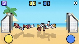 画像ギャラリー No.006のサムネイル画像 / ぴょんぴょん跳びはねゴールへシュート。サッカー風ミニゲーム「Holy Shoot」を紹介する「(ほぼ)日刊スマホゲーム通信」第2060回