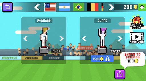 画像ギャラリー No.009のサムネイル画像 / ぴょんぴょん跳びはねゴールへシュート。サッカー風ミニゲーム「Holy Shoot」を紹介する「(ほぼ)日刊スマホゲーム通信」第2060回