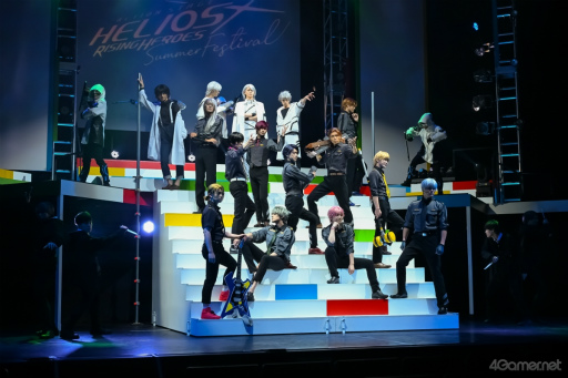 画像ギャラリー No.002のサムネイル画像 / 夏フェスが舞台! 特殊能力とライブが交差する「Action Stage『エリオスライジングヒーローズ』-SUMMER FESTIVAL-」ゲネプロレポート