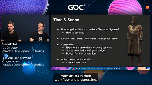 GDC 2021ϡCrusader Kings IIIפΡȰɥƥȥ饯եåμưˤĤơѤȥȤξ̤