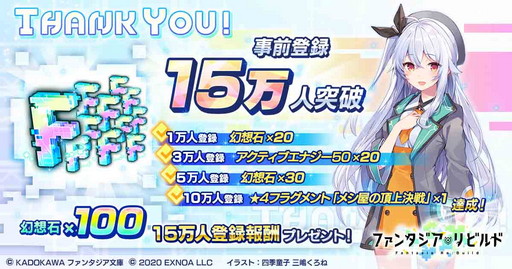 ���������꡼ No.001�Υ���ͥ������ / �֥ե��󥿥�������ӥ�ɡפλ�����Ͽ����15���ͤ����ˡ���ʡᥤ��С����Υ���饯�����Ҳ�PV�����