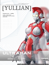 ���������꡼ No.004�Υ���ͥ������ / ��ULTRAMAN:BE ULTRA�פ��о줹���MARIE�ס�80�ס�YULLIAN�פΥ���饯�����ǥ����󤬸���