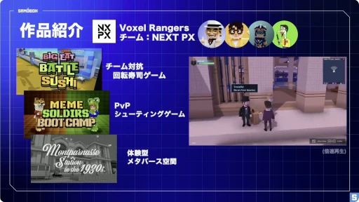 ꡼ No.017Υͥ / Web3᥿СThe SandboxפǥƥĤײˡȤϡ򸵤ˤ̥Ϥ줿ơҲBitSummit