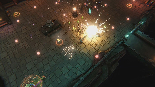 画像ギャラリー No.007のサムネイル画像 / 地獄が舞台のツインスティックSTG「BDSM:ビッグ・ドランク・サタニック・マサカー」が,PS4とSwitchに向けて6月18日国内配信へ