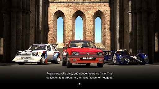 画像ギャラリー No.007のサムネイル画像 / 「グランツーリスモ7」,BMW Z4,メルセデス・ベンツ ウニモグ,プジョー 205 GTIが登場。スケープスの特集に流し撮りを追加