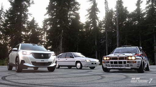 画像ギャラリー No.001のサムネイル画像 / 「グランツーリスモ7」,シトロエン BX 19 TRS,ランチア デルタ HF Integrale Rally Car,プジョー SUV 2008 Allureが登場