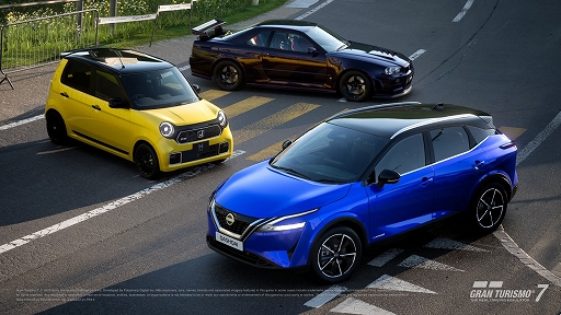 画像ギャラリー No.001のサムネイル画像 / 「グランツーリスモ7」,ニスモ R34 GT-R Z-tune,ホンダ N-ONE RS,日産 キャシュカイ Tekna 190 2wd e-Powerが登場