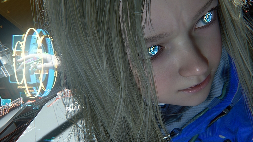 画像ギャラリー No.004のサムネイル画像 / SFアクションADV「プラグマタ」,アンドロイド少女ディアナのハッキング能力より,敵の装甲を強制解除するオーバードライブを紹介