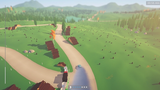 画像ギャラリー No.001のサムネイル画像 / ローポリゴンの風景が美しい見下ろし型ラリーゲーム「art of rally」プレイレポート