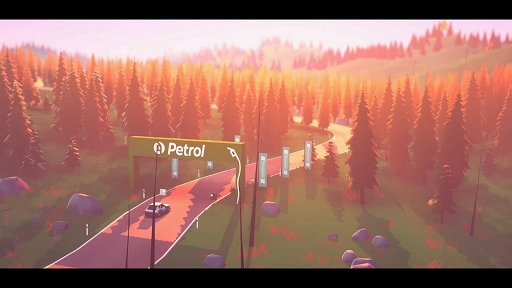 画像ギャラリー No.007のサムネイル画像 / ローポリゴンの風景が美しい見下ろし型ラリーゲーム「art of rally」プレイレポート