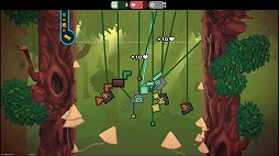 画像ギャラリー No.014のサムネイル画像 / 落ち物パズルに物理アクションのエッセンスが加わると何が起こる? 「TopplePOP: Bungee Blockbusters」プレイレポート