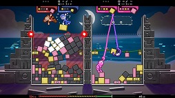 画像ギャラリー No.007のサムネイル画像 / 物理パズルパーティーゲーム「TopplePOP」,TGS 2025にプレイアブル出展決定。1990年代の和製パズルゲームにインスパイアされた作品