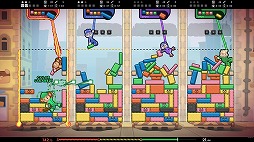 画像ギャラリー No.017のサムネイル画像 / 物理パズルパーティーゲーム「TopplePOP」,TGS 2025にプレイアブル出展決定。1990年代の和製パズルゲームにインスパイアされた作品