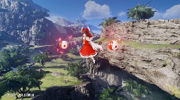 画像ギャラリー No.012のサムネイル画像 / 「PSO2 ニュージェネシス」,東方Projectとのコラボを開始。ゆっくり霊夢&魔理沙も登場。期間は9月3日まで