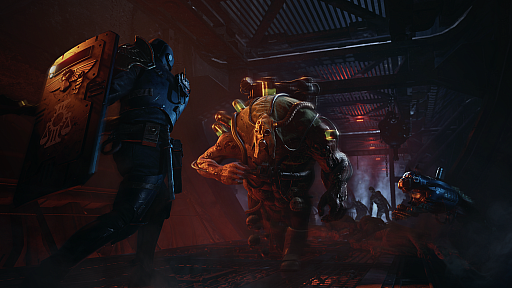 画像ギャラリー No.004のサムネイル画像 / 機械化された猟犬が戦場を走り回る。「Warhammer 40,000: Darktide」に実装されるArbitesとは